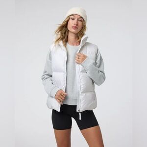 NWT Vuori Hillside Down‎ Vest White Medium